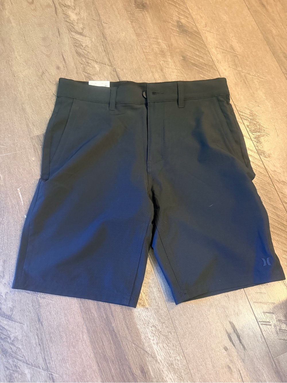 Hurley Men's Black Hybrid Stretch Shorts